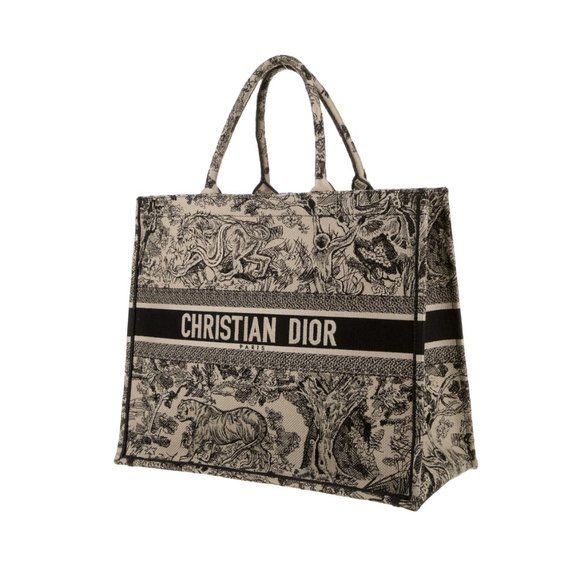 Dior Large Toile de Jouy Book Tote - Picture 3 of 5